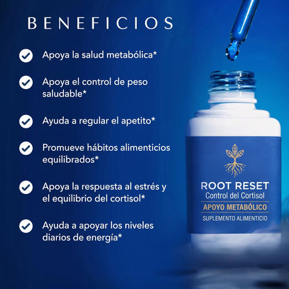 Root Reset  Fórmula natural para reducir el cortisol e inflamación