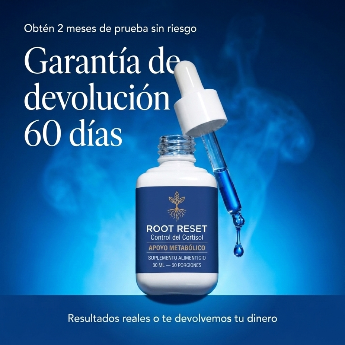 Root Reset  Fórmula natural para reducir el cortisol e inflamación